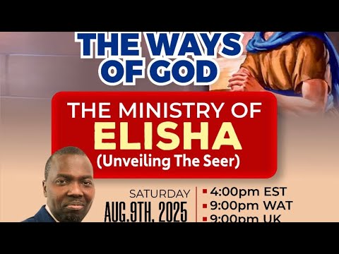 The Ministry Of Elisha Unveiling The Seer