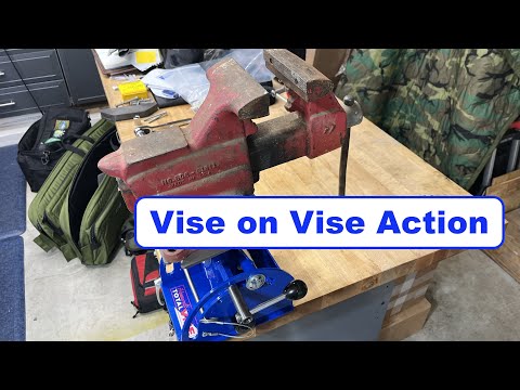 Howard's Total Vise with bench vise mounting plate