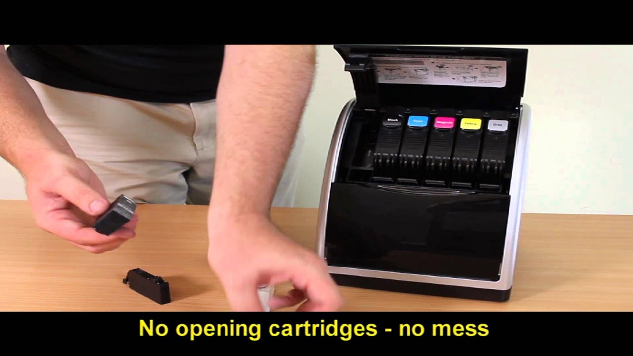 Ausjet Automatic Cartridge Refilling Machine: Canon Individual Inkjet ...