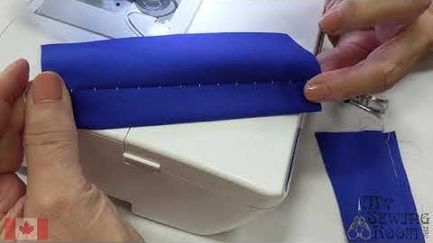 Brother New User Guide Part 13: Stitching a Blind Hem