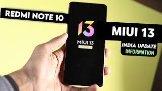 Redmi Note 10 MIUI 13 Android 12 India Mai Update Kab Aayega? (Expected)