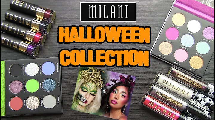 Milani HALLOWEEN COLLECTION 2020: Real Swatches, Lip Swatches, Review