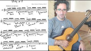 Carcassi Op. 60 No. 2: Harmonic Analysis for Guitarists