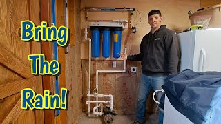 RainFlo Whole House Water Filtration System With Bluonics Ultraviolet Light Install