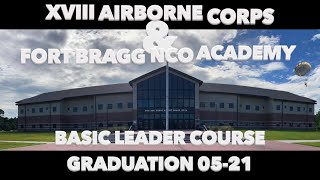 Bragg NCOA BLC class 05-21 graduation