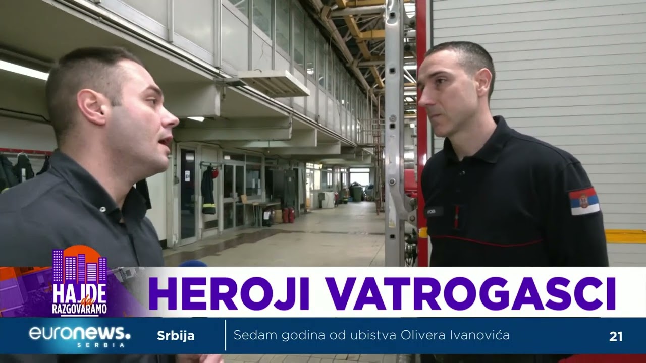 Radni dan vatrogasaca