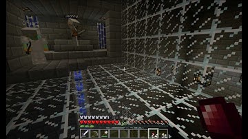 Minecraft 1.2.5: SMP Cave Spider XP Farm with Vertical Elevator