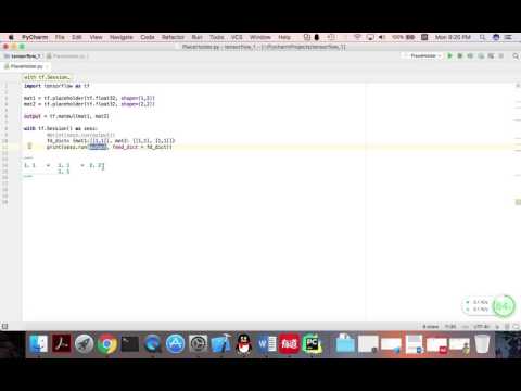 tensorflow placeholder