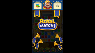 Royal Match Level 121 - NO BOOSTERS GAMEPLAY 👑 | SKILLGAMING ✔️