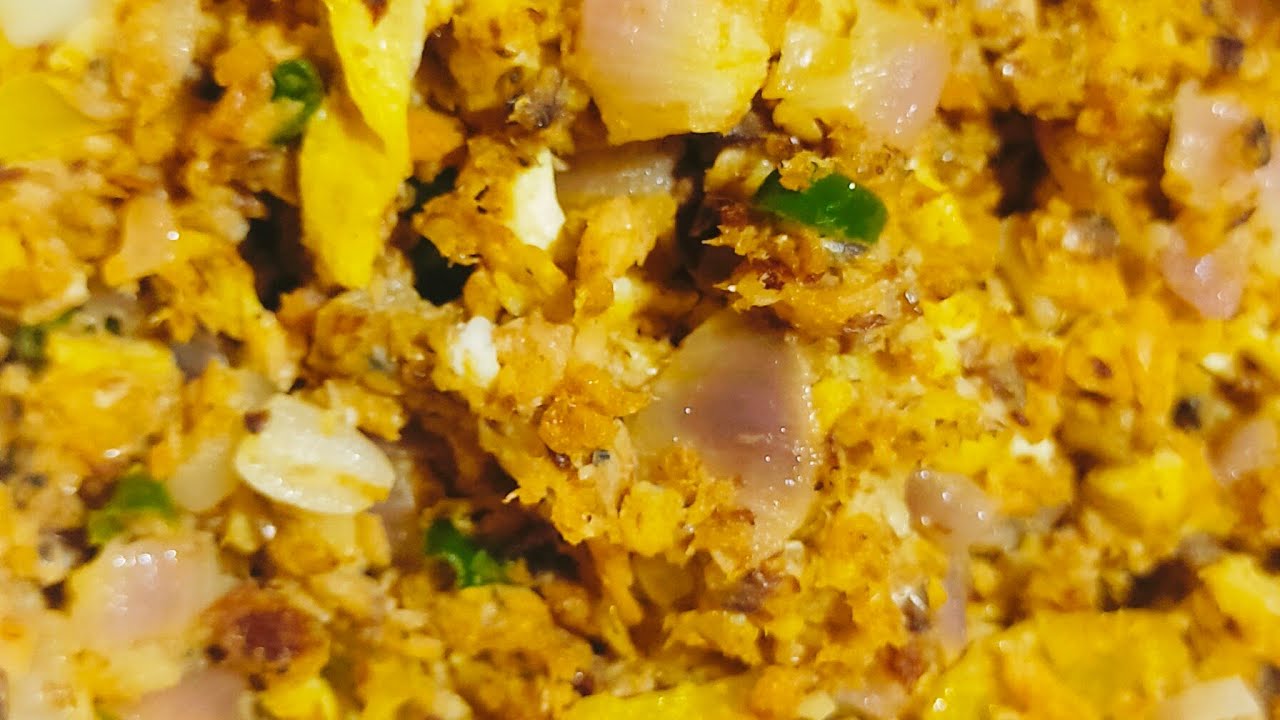 Sardines with egg recipe YouTube