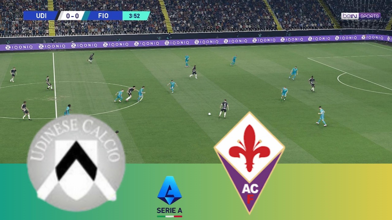 Udinese vs Fiorentina – Serie A 25/26 | Simulazione PES 2021