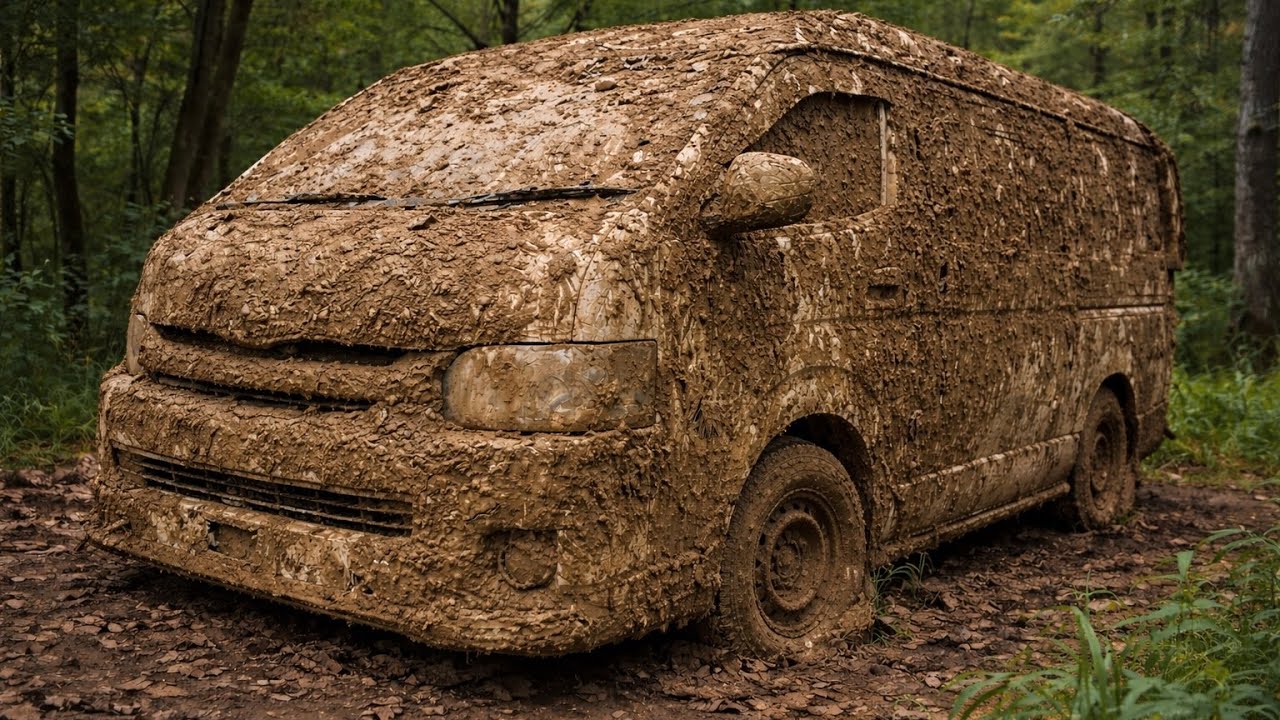 Extremely Dirty Van Turned Brand New | Satisfying Car Wash Transformation