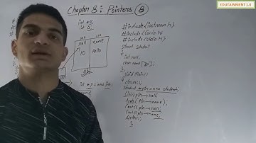 Class 12 Computer Science Chapter 8 Pointers (Video 8)