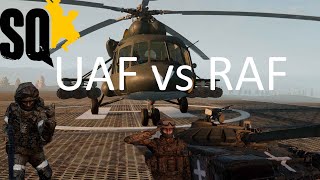 Squad Ukraine AF VS RuAF.  Оборона ВС Украины с превосходящими силами ВС РФ. Обзор с дрона.