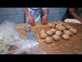 Elaboración  del Pan de Burro   en San Jose Miahuatlan Puebla