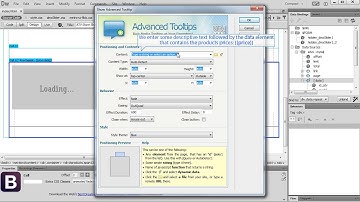 Using Advanced Tooltips with HTML5 Data Bindings