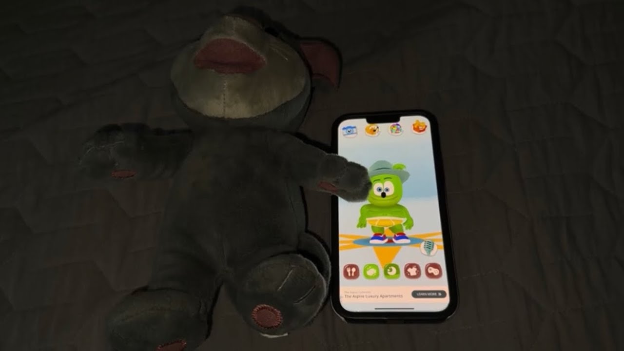 Talking Tom Plush Echo Vs My Talking Gummy Bear Echo (11/26/2025)