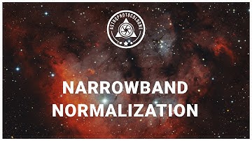 Narrowband Normalization in PixInsight - Adjusting the channels in narrowband recordings