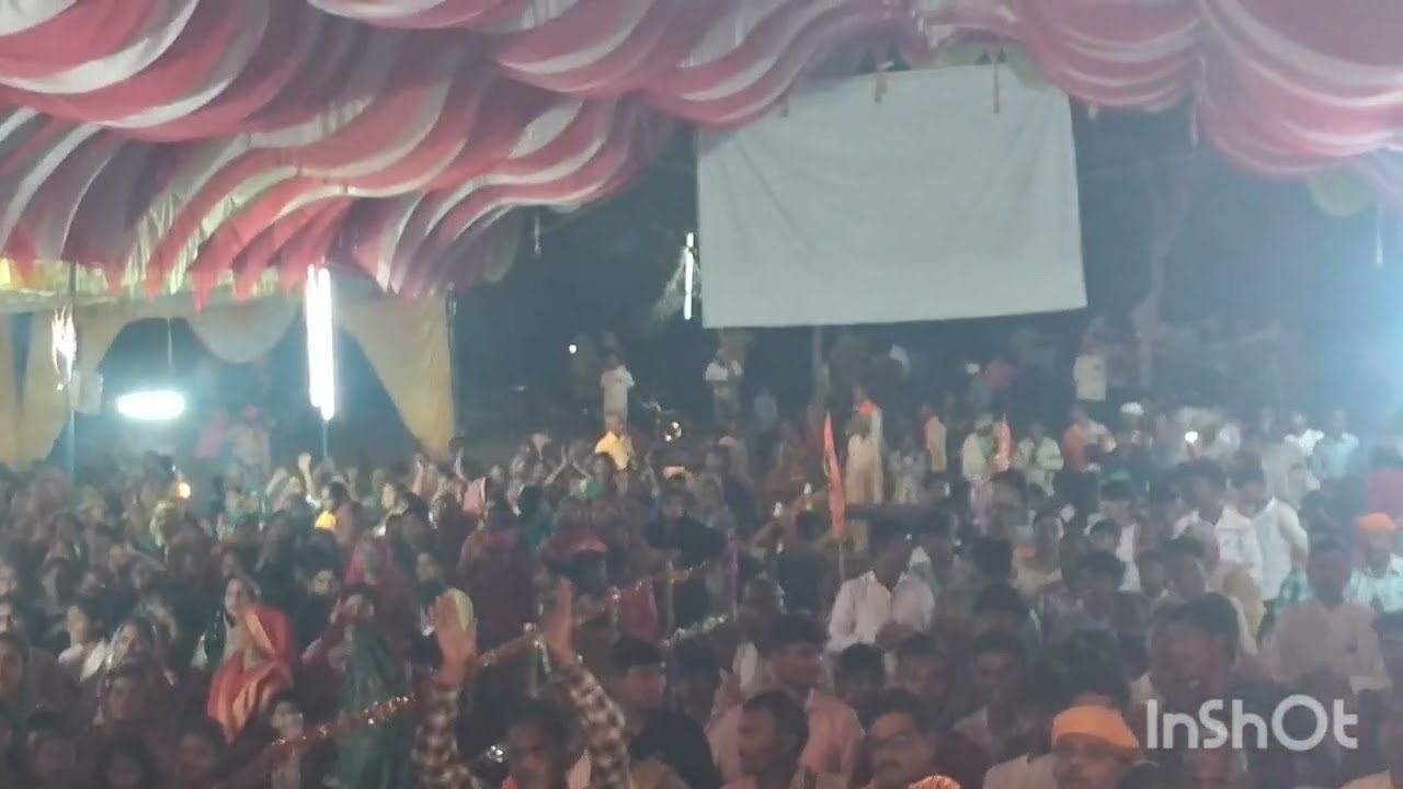 पूज्य साध्वी राधिका किशोरी द्वारा आयोजित राम कथा का आयोजन मरहरा# बाजार#