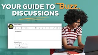 Mastering DISCUSSIONS in Buzz Made Easy for Students!
