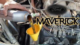 Форд Маверик 3.0 Ford Maverick 3.0 Замена масла через щуп. Собираю насос для откачки масла.