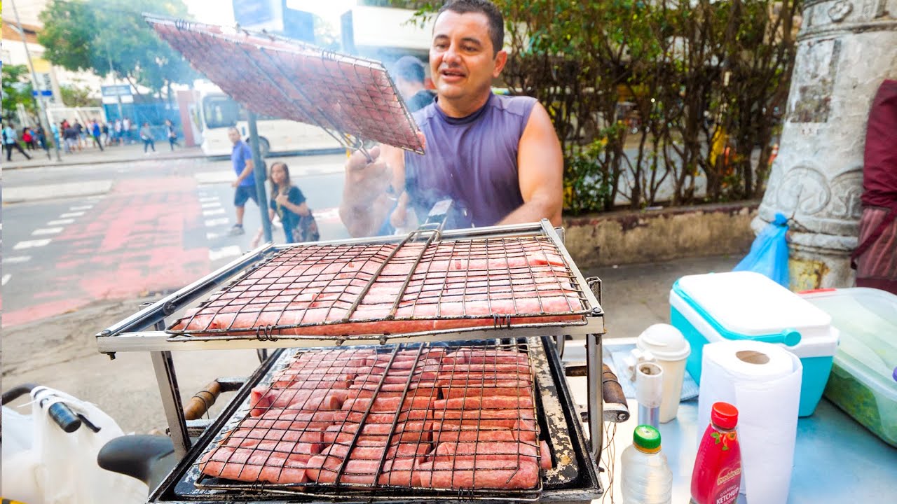 Street Food in Brazil - RIO DE JANEIRO Brazilian Food + Attractions in Rio, Brazil! | Mark Wiens