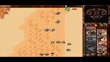 Dune 2000 1v1 - Shaokhan (H) vs Lovehandles (O) 2014-11-10 Red Chasm - Game 5