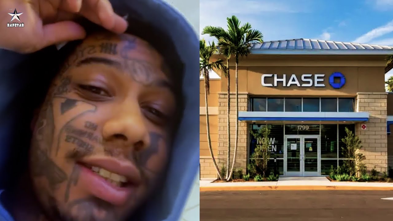 Blueface просит у банка Chase деньги после того, как набил себе на лице татуировку с логотипом (H...