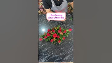 CẮM ĐĨA HOA OVAN VỚI 20 CÀNH HỒNG 🌹 #dạy_cắm_hoa_mở_shop #dạy_cắm_hoa