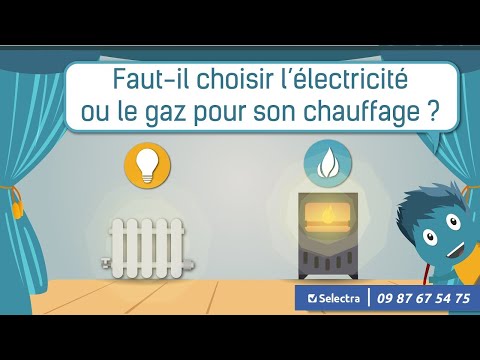 Chauffage électrique ou gaz : comparaison des prix et consommations