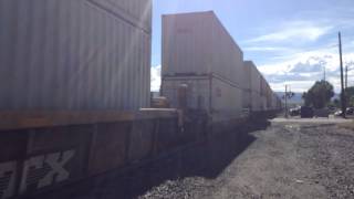 BNSF stack train going through sadalia
