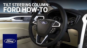 Adjustable Tilt/Telescoping Steering Column | Ford How-To | Ford