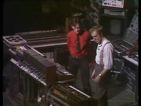 Thomas Dolby & Mike Andrews Demonstrating Kraftwerk Techniques On Riverside 2/1/1981