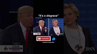 “It’s a disgrace” Donald Trump