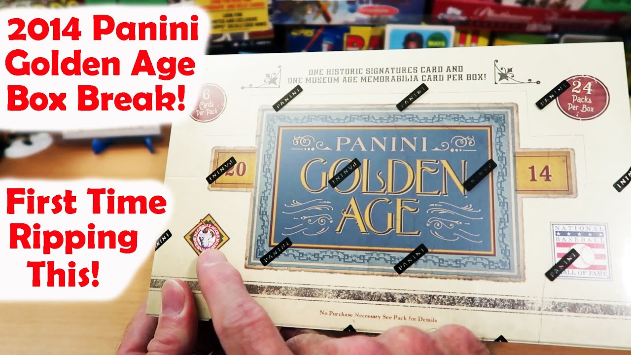 2014 Panini Golden Age Hobby Pack - Factory Sealed 6-Card Pack Featuring Historic Autos