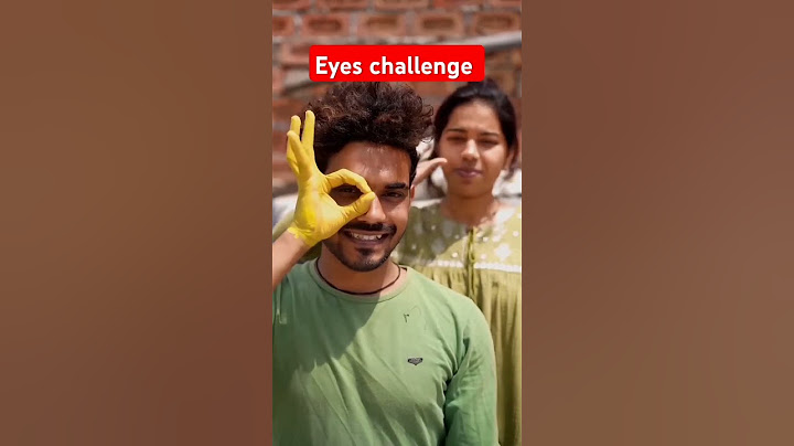 Eye 👁️ Challenge 🎯 | Gulabi Sadi Song #Shorts #youtubeshorts #gulabisadi