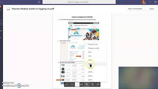 Famous Pearson Realize Sign-on Instructions 4 14 2020 Wealth