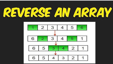 Reverse an Array Using Two Pointer Approach in C++ | SP Tripathi Techcode