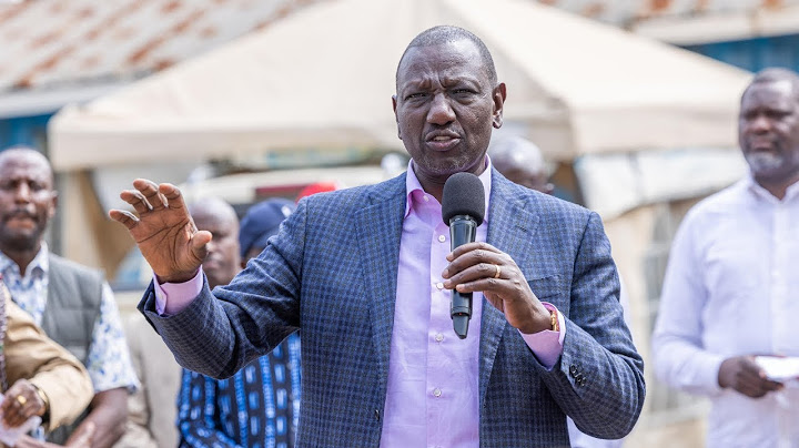 ''JARIBUNI, MTAJUA HAMJUI,' FURIOUS PRESIDENT RUTO WARNS THOSE PLANNING TO OVERTHROW HIS GOVERNMENT.