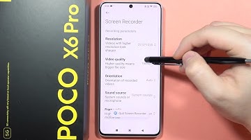POCO X6 Pro: Record Screen - Use Screen Recorder on POCO X6 Pro #howtodevices