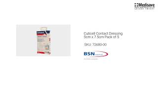 Cuticell Contact Dressing 5Cm X 7 5Cm Pack Of 5 72680 00 1920X1080