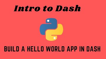 Introduction to Dash | Building Dashboards using Dash (Python)