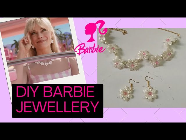 20 DIY Mini Jewelry making for Barbie doll Miniature of JewelryEasy Barbie  Jewelry Crafts tutorial  YouTube