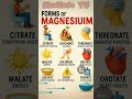 Top 3 Magnesium Forms For FAST Symptom Relief Revealed