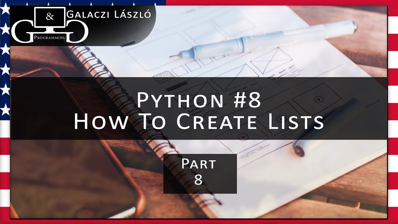 Python #8 How to create a list in Python? [G&G] [ENG] The Complete ...