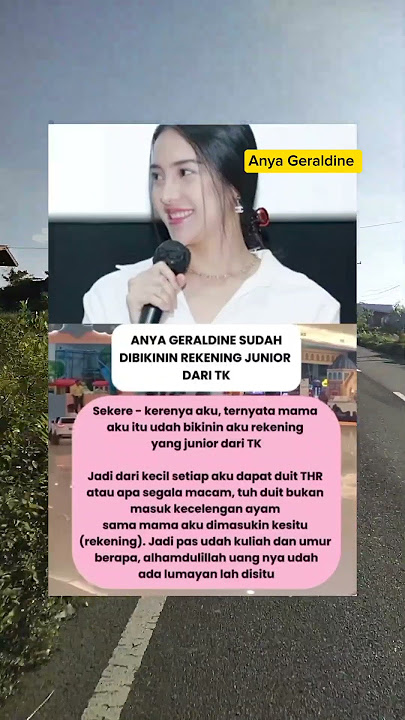 Anya Geraldine #artist #masukberanda #beritaterkini #quotes #fyp #shorts #viral