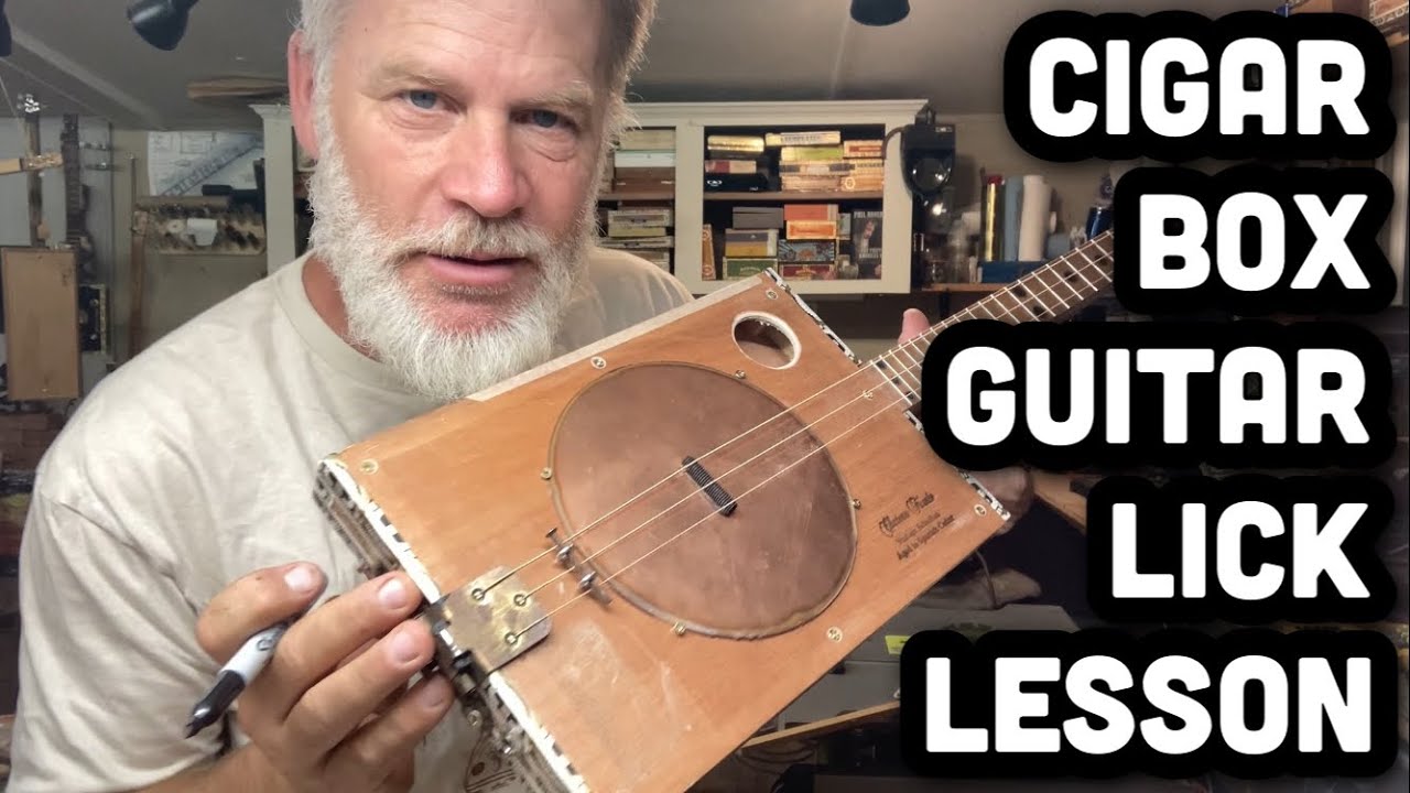 Cigar Box Guitar Lick Lesson (for Beginners, Intermediates or
