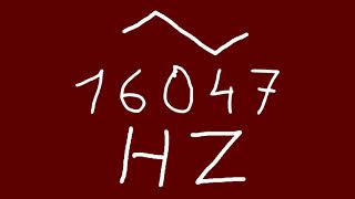 16047 Hz Triangle