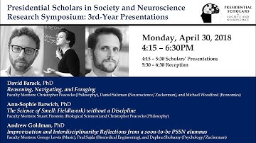 PSSN Research Symposium: 3rd-Year Presentation - Ann-Sophie Barwich