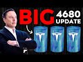 Teslas big 4680 battery updates  production rate revealed